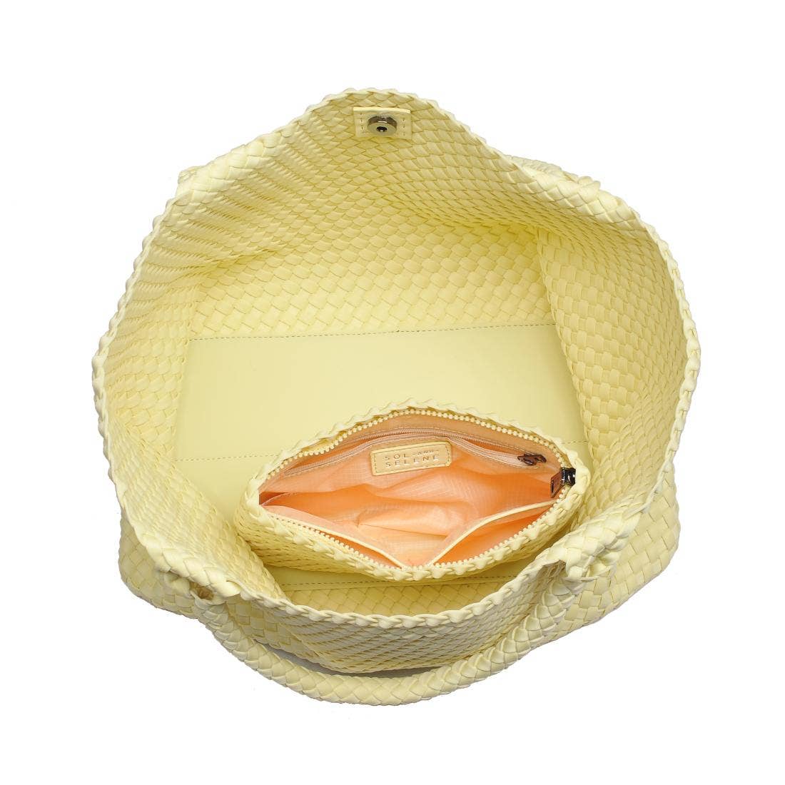 Sol and Selene – Großhandel Tragetasche – Damen – Große gewebte Neopren-Tasche "Sky's The Limit"175