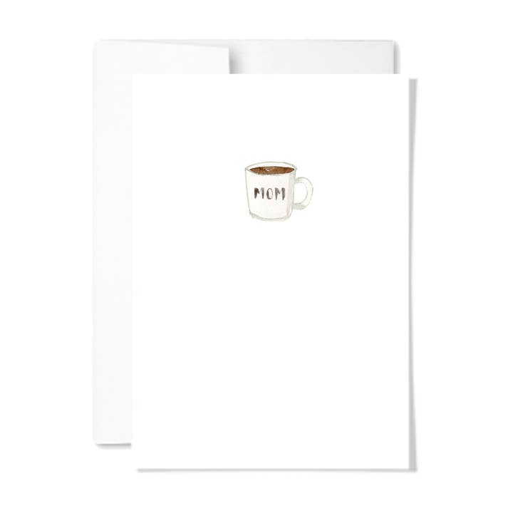 Mom's Mug Card for wholesale by paperscript