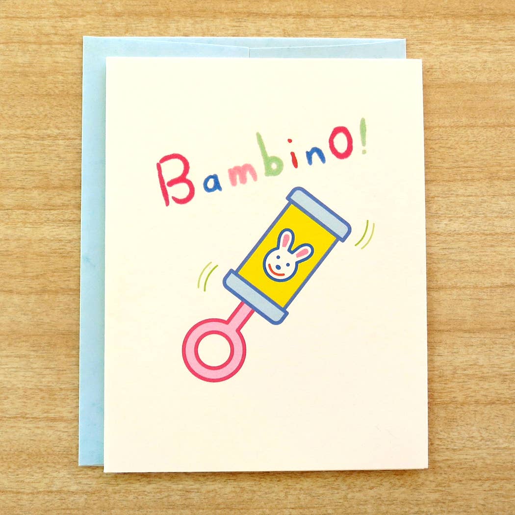 INKLOSURES - Vendita all'ingrosso Biglietto di auguri per la nascita - Carta Baby Bambino0
