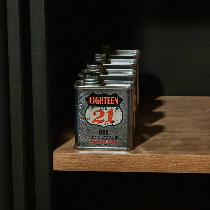 18.21 Man Made - Wholesale Beard Styling Product - Sweet Tobacco Beard, Hair and Skin Oil6