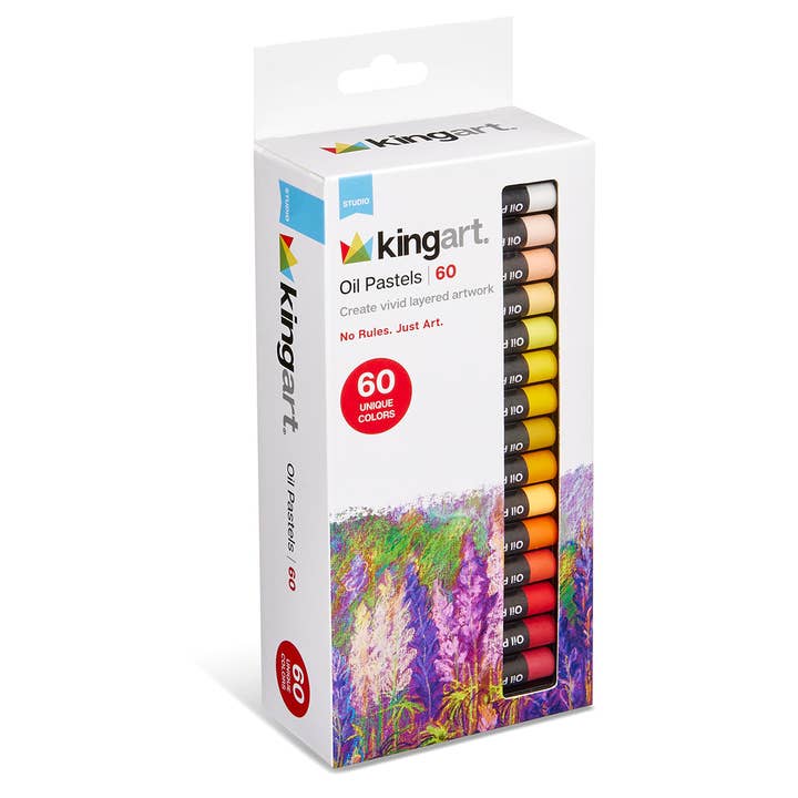Oil Pastels 60 pc for wholesale by KINGART