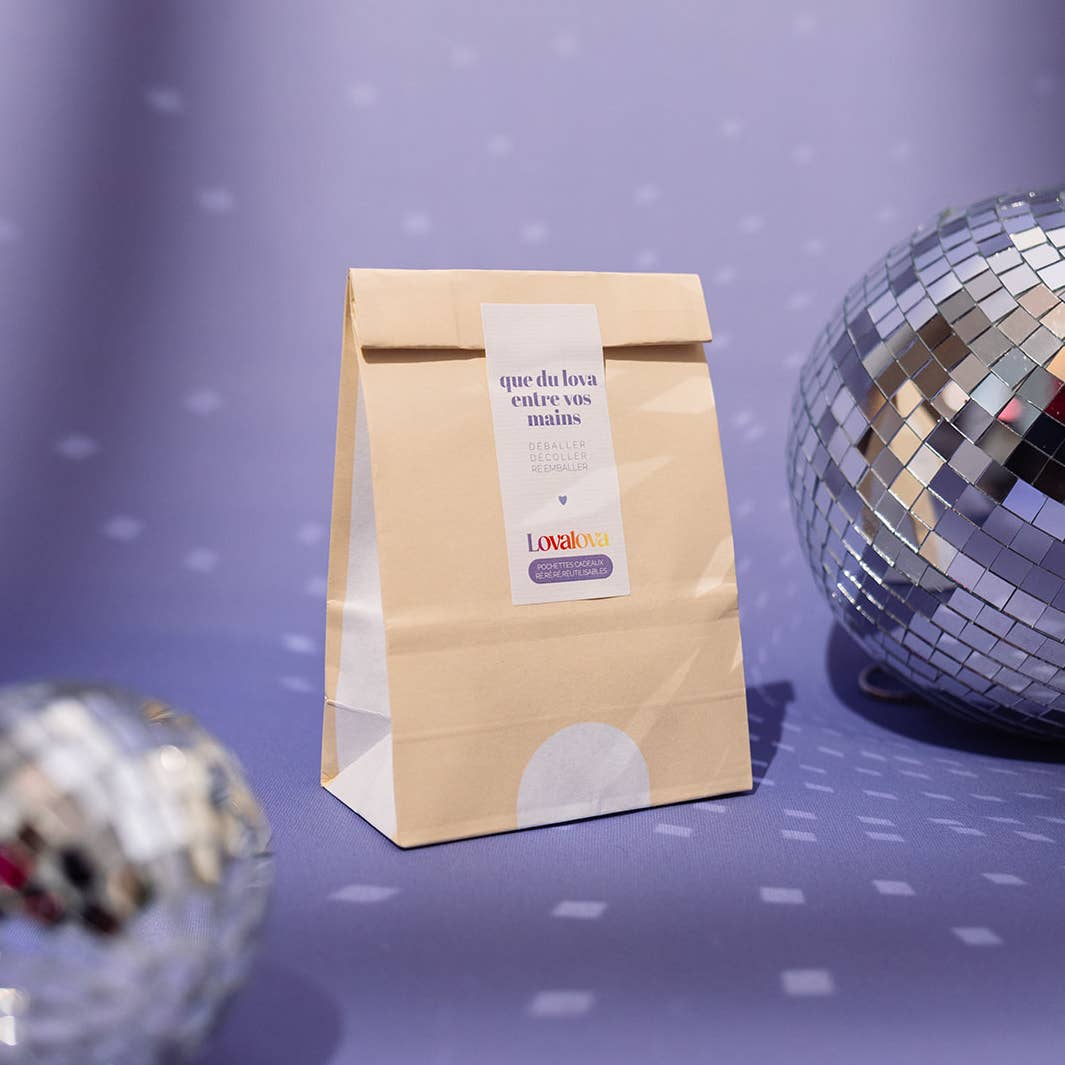 Lovalova - Wholesale Gift Bag - Hot Sand Reusable Gift Wrap6