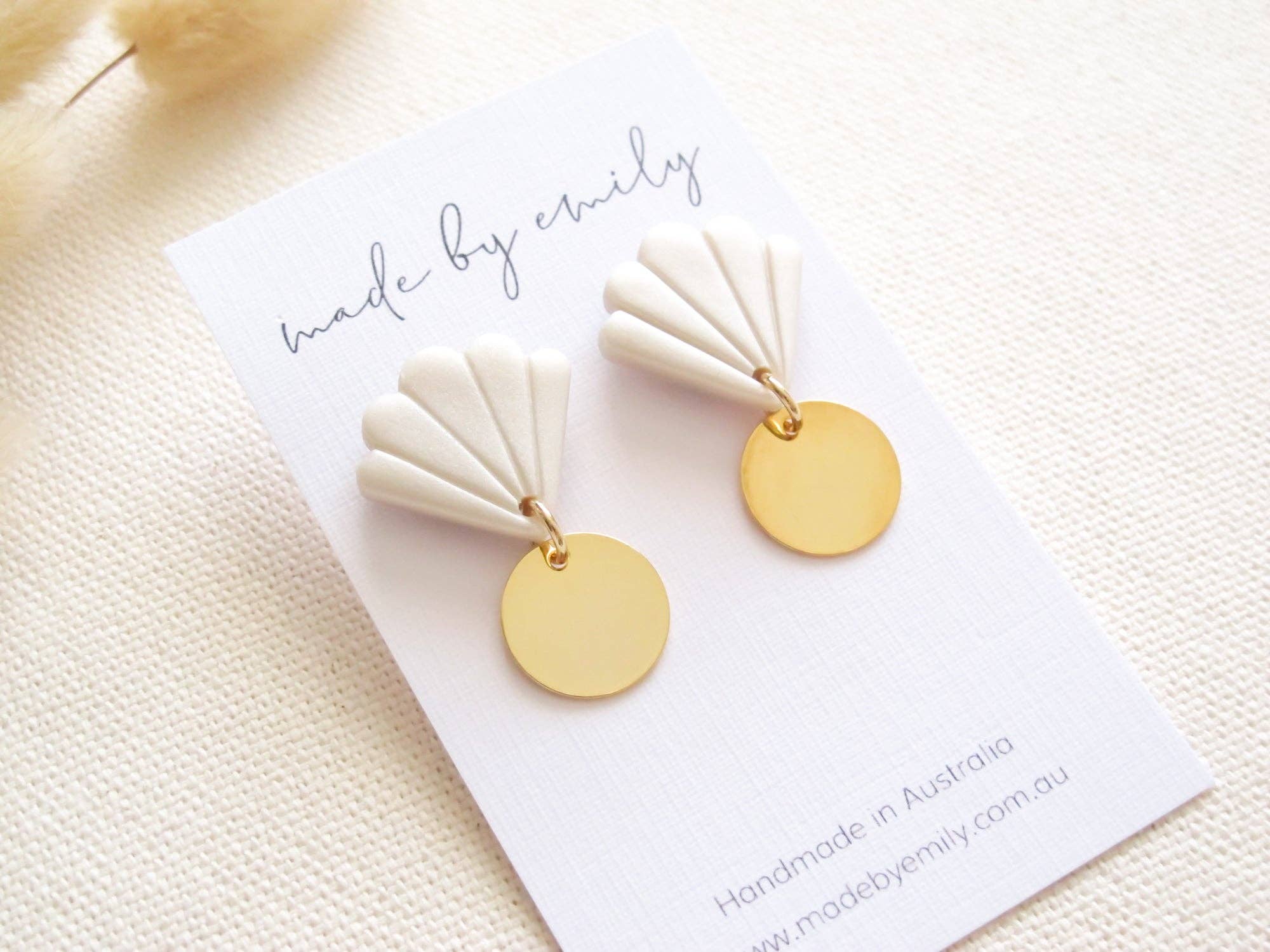 Made by Emily - Wholesale Dangle earrings - Cora Handmade Polymer Clay Dangle Earrings3