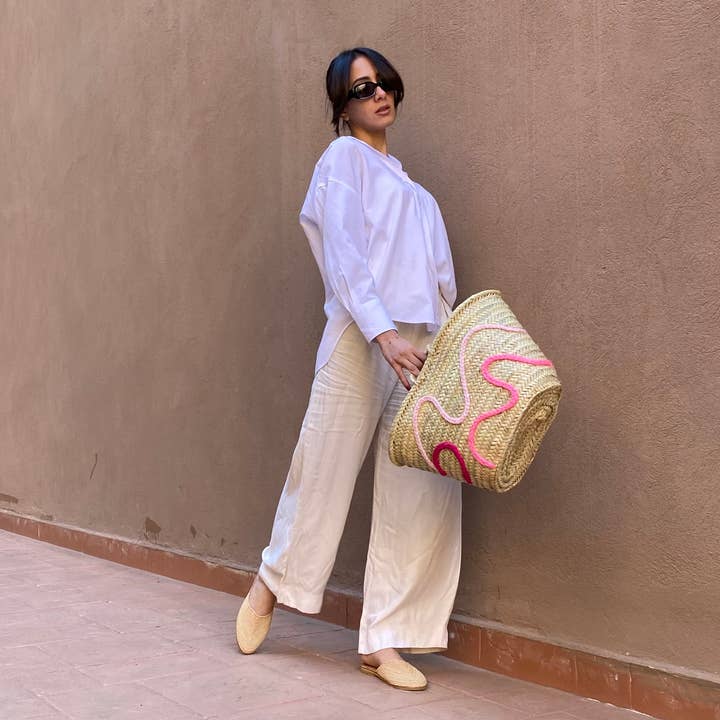 woolsouk ( We handle U.S. import procedures for you ) - Wholesale Beach Bag - Bachelorette tote Bag- straw bag -beach bag-Gift for her5