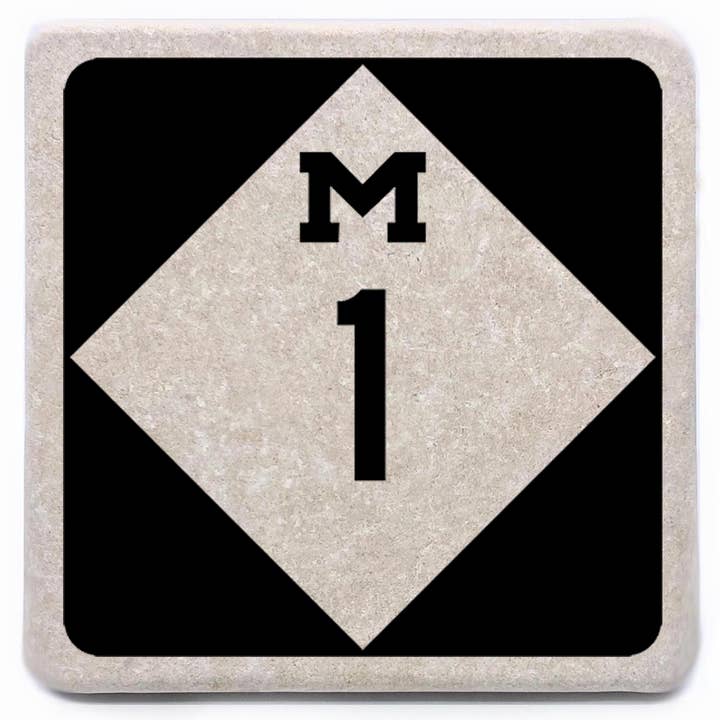 Road Sign Stone Souvenir Magnet for wholesale by Noomoon