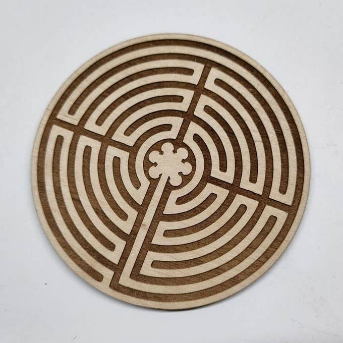 Fingerlabyrinter, Labyrint för personer med synnedsättning, Labyrintunderlägg, Labyrintunderläggset för meditation, Labyrintmask för wholesale av MCS