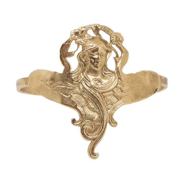 Goldenes Kamee-Armband für den Großhandel von Lotta Djossou Paris