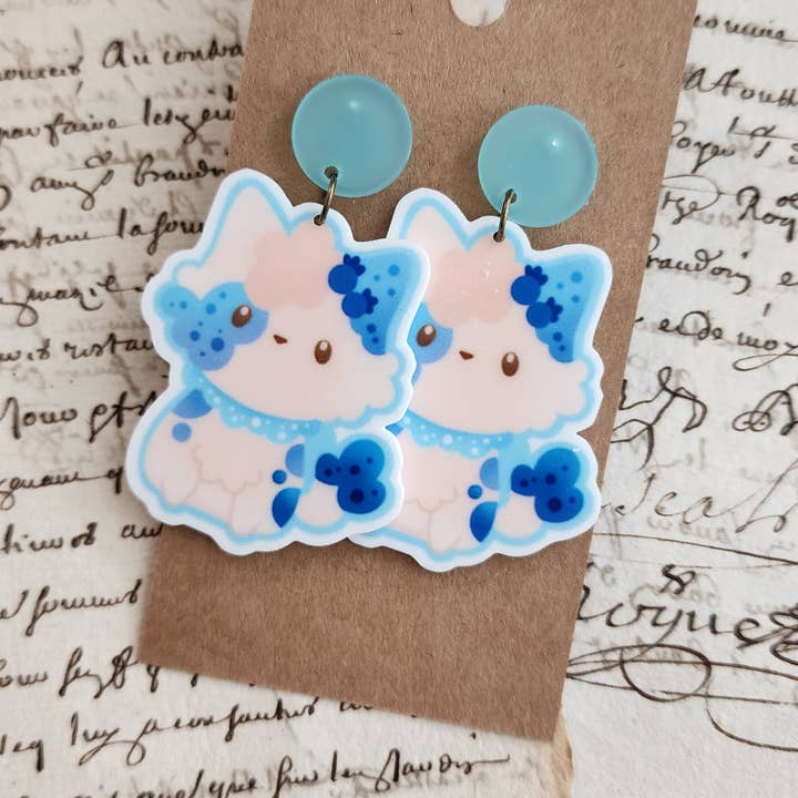 Fluffiga molnkattörhängen för wholesale av Kolor Wonder Crafts