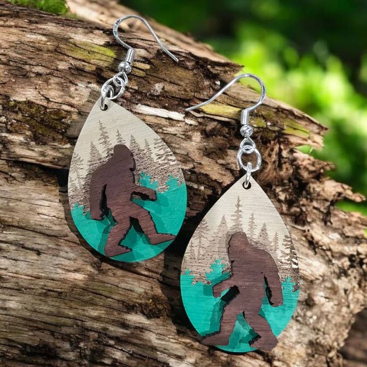 BIG FOOT | Dangle Earrings for wholesale by Sadie J. & Co.