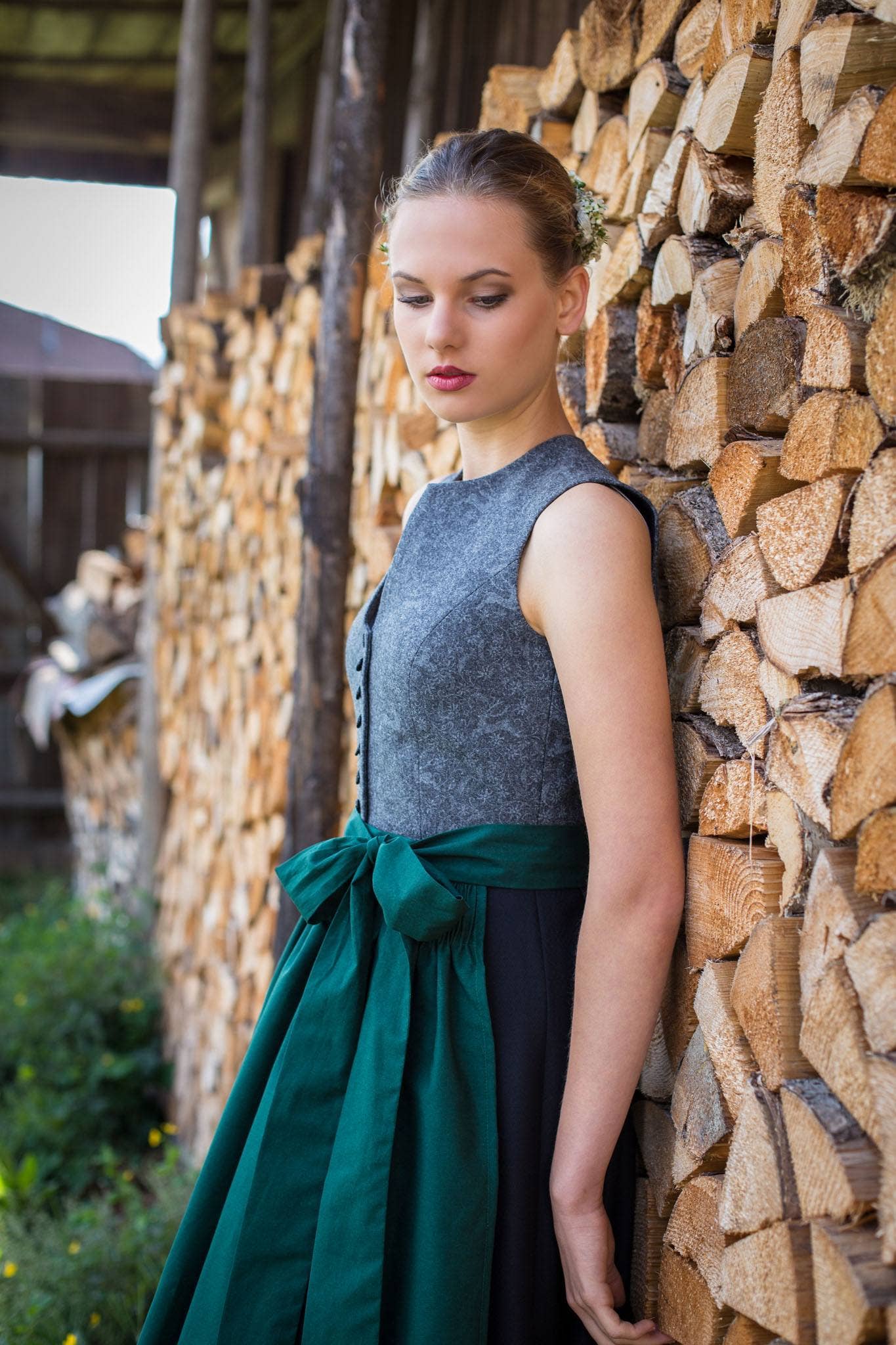 Kaiserliche Liebelei - Wholesale Dress - Women's - Dirndl Lily LodenDeer7