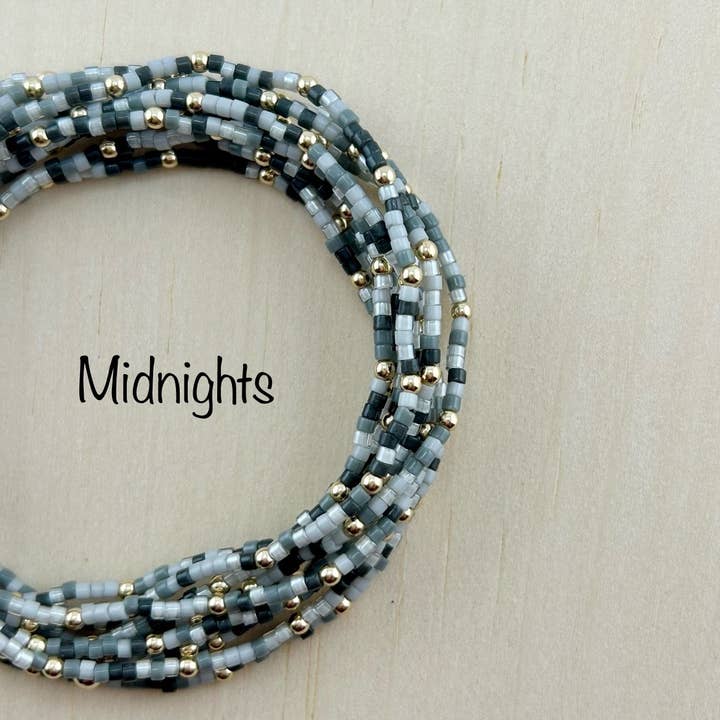 Back Bay Bead Company - Wholesale Beaded Bracelet - Stretchy Seed Bead Bracelets Gold Fill Gifts for Her Jewelry5