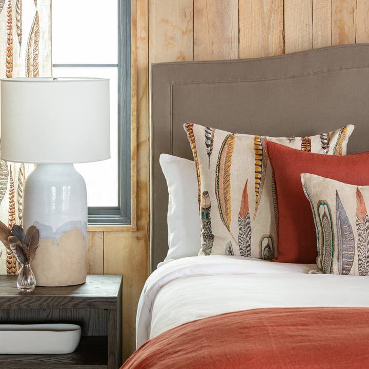 Coral & Tusk - Wholesale Lumbar Pillow - Large Feathers Lumbar