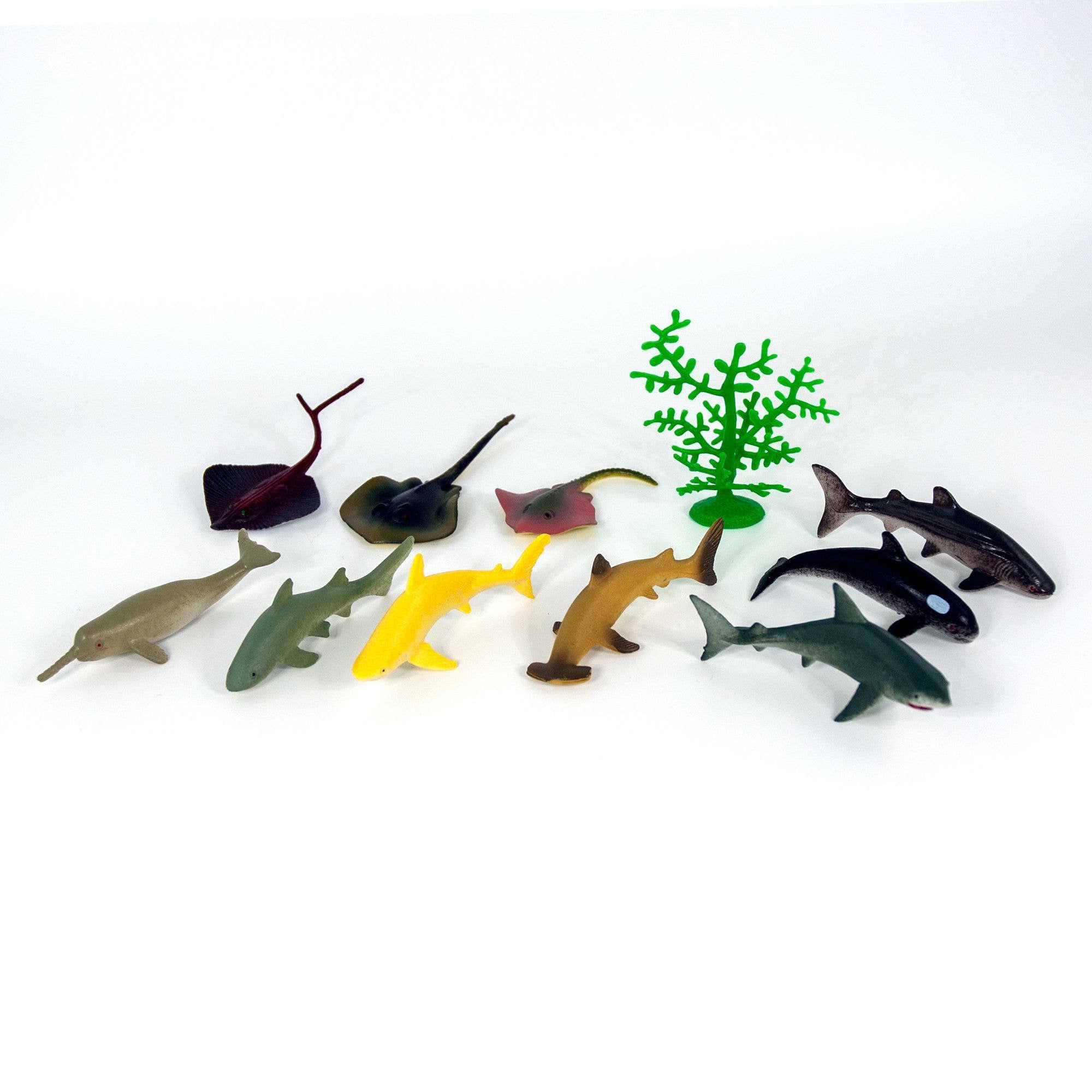 Deluxebase - Wholesale Toy Set - Kids - Cubitubes Animal Replicas - Sharks1