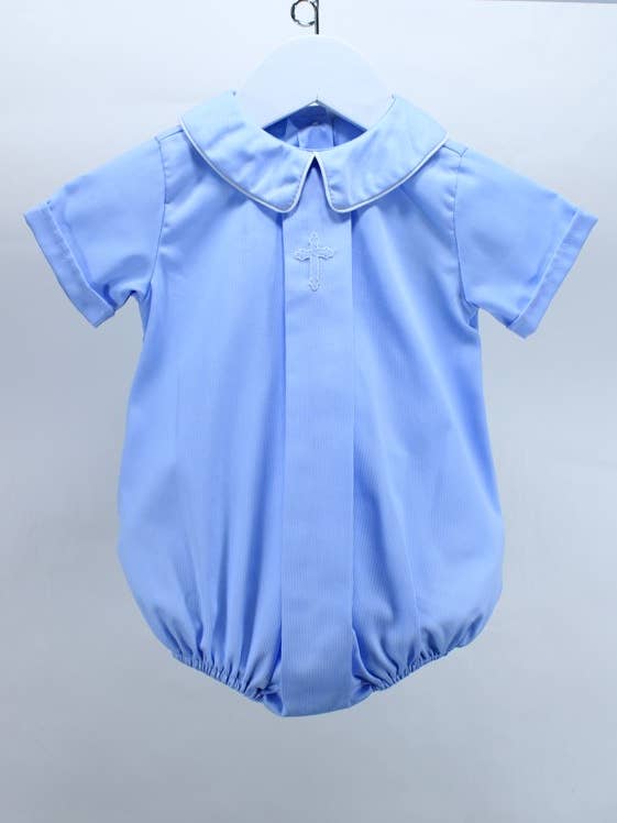 God is Love Blue Mason Bubble for wholesale by Charming Little Ones