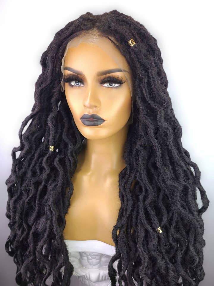 Boho Locs Lace Frontal Wig 30" for wholesale by Celebrity Hair for Less