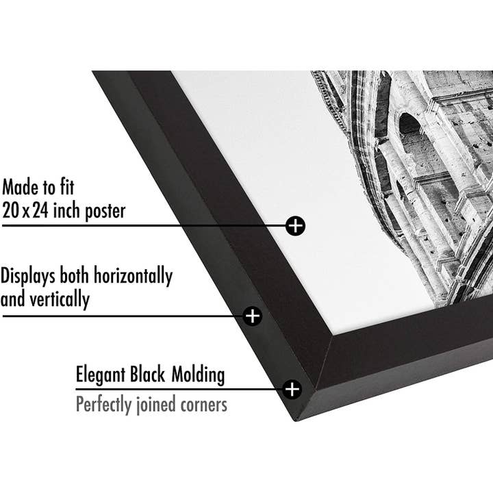 Americanflat - Wholesale Picture Frame - Americanflat Poster Frame with Wide Molding278