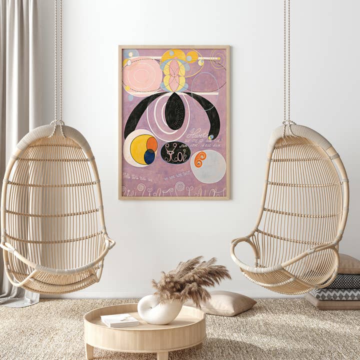 Sugar & Canvas - Wholesale Art Print - Hilma af Klint The Ten Largest, No.6 Adulthood Group IV HK167