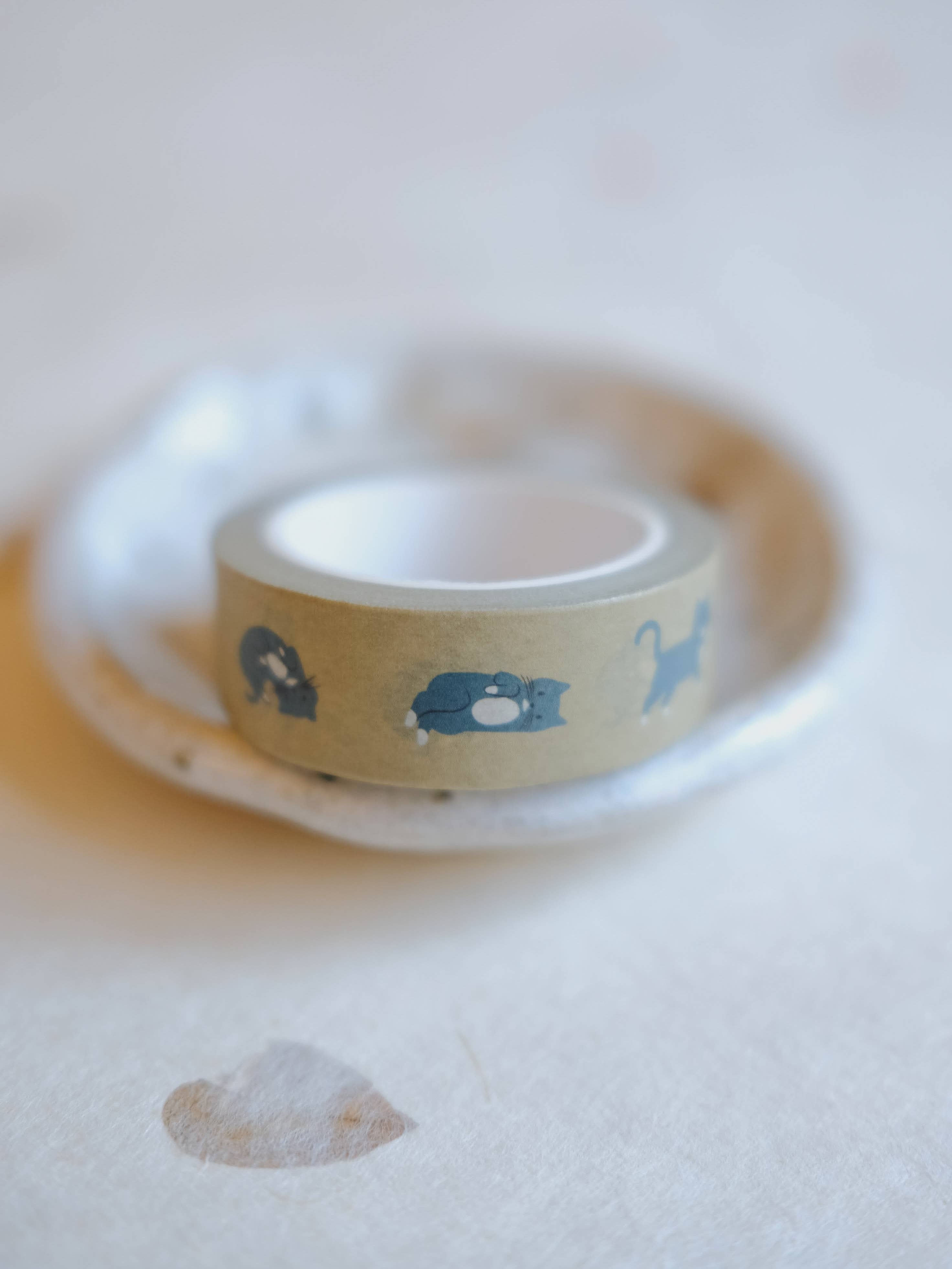 Justine Gilbuena - Wholesale Washi Tape - Plopping Cat Washi Tape2