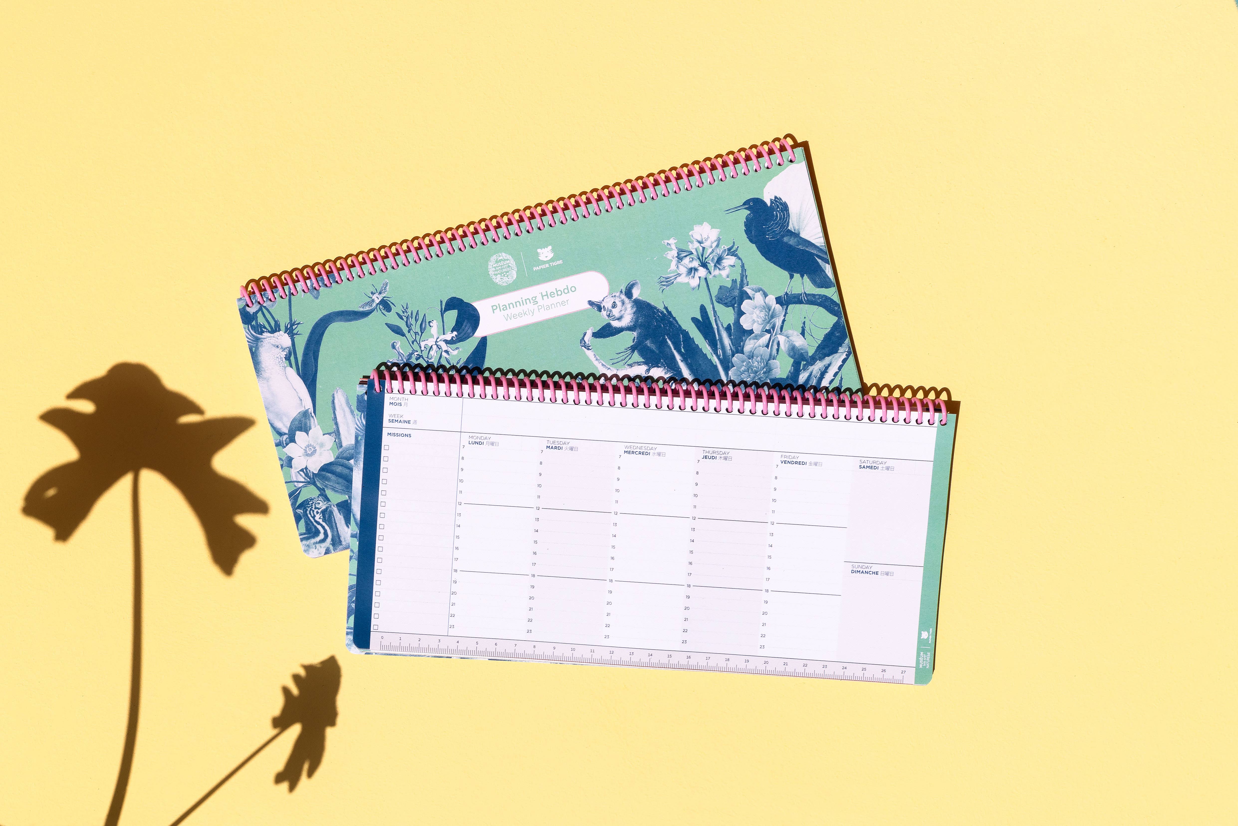 Papier Tigre – Agenda por atacado – Planeador semanal - Velin2