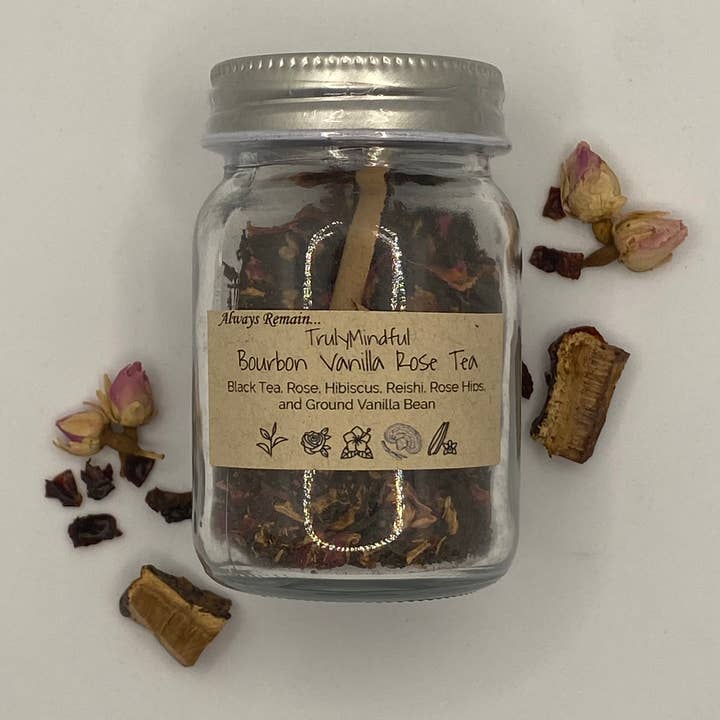 Bourbon Vanilla Rose Te for engroshandel hos TrulyMindful Company