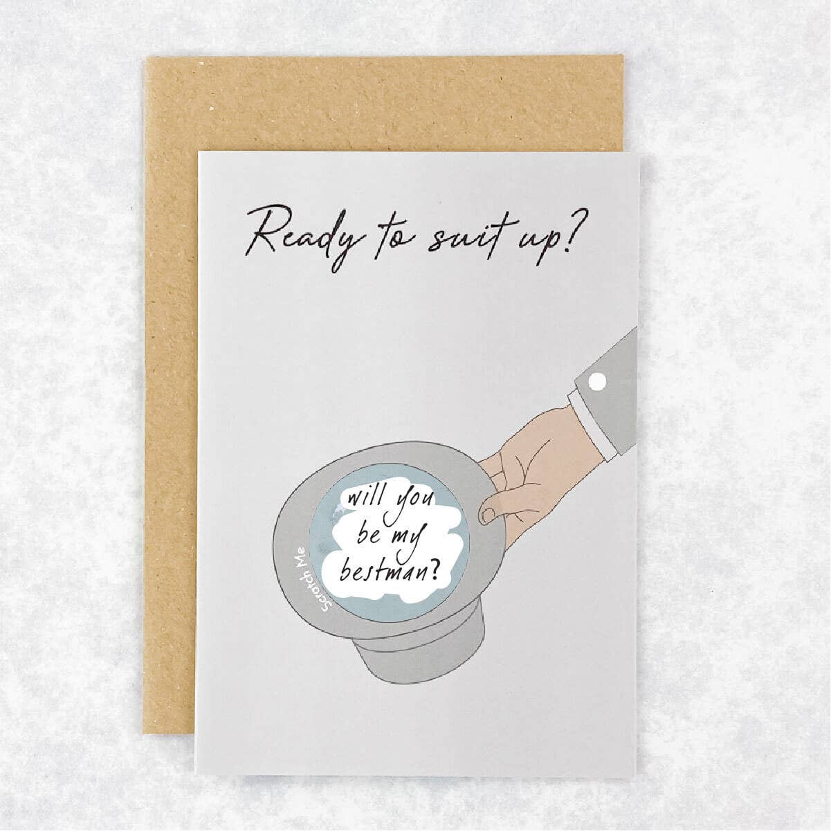 Mindful Host - Wholesale Wedding Card - Will you be my Groomsman Reveal Card0