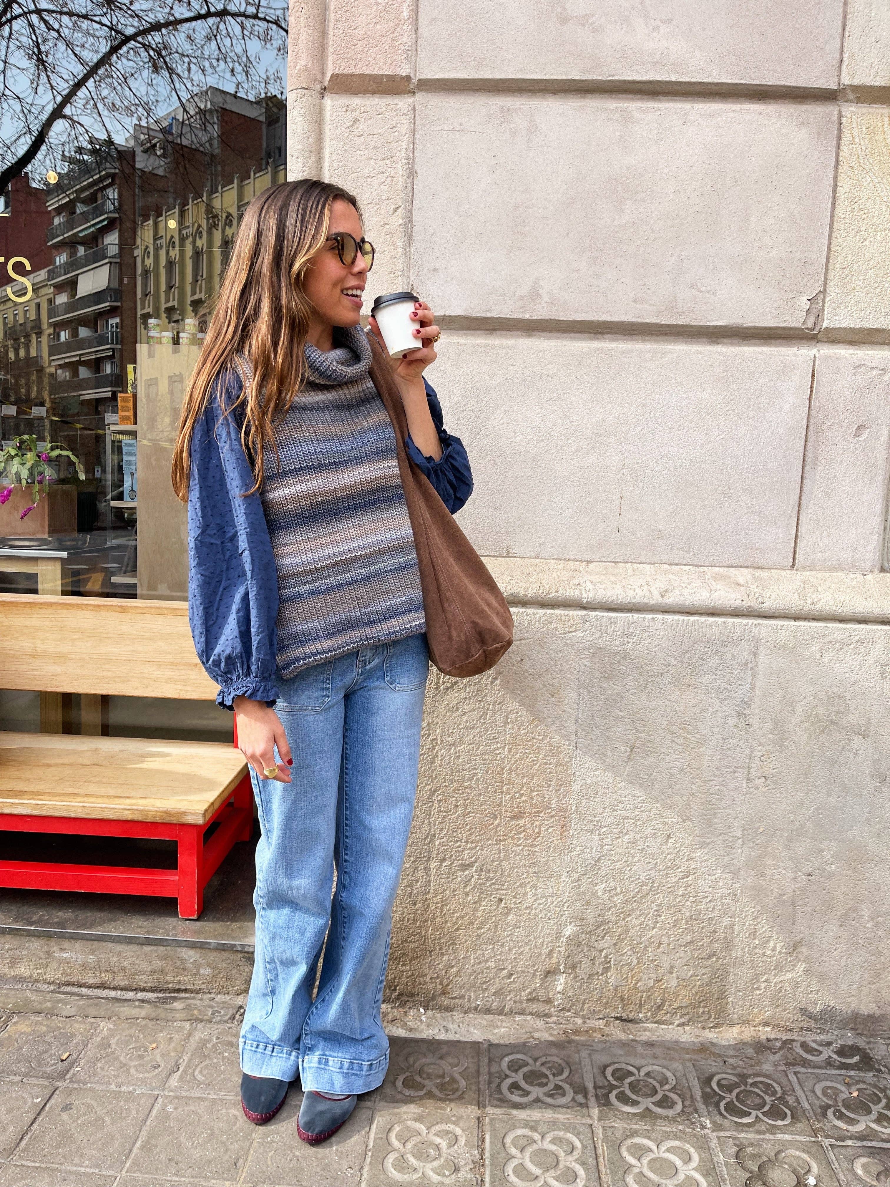 MindTraveler - Vente Jean – femme - Jean Claudia taille mi-haute à haute, long et élastique10