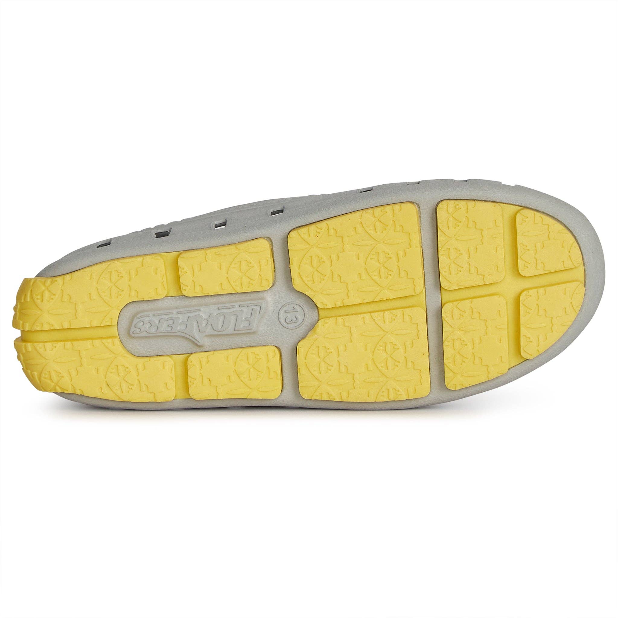 Floafers - Vente Chaussures décontractées – enfant - PRODIGY DRIVER - Gris brume du port / Citron tonic - Chaussures enfants5