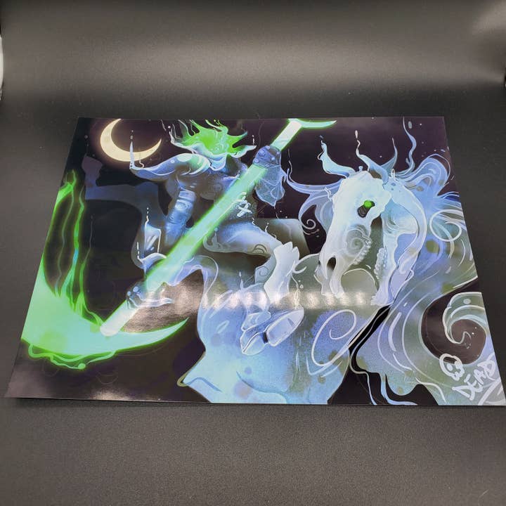 Dullahan Art Print for wholesale by DeadOn Studios