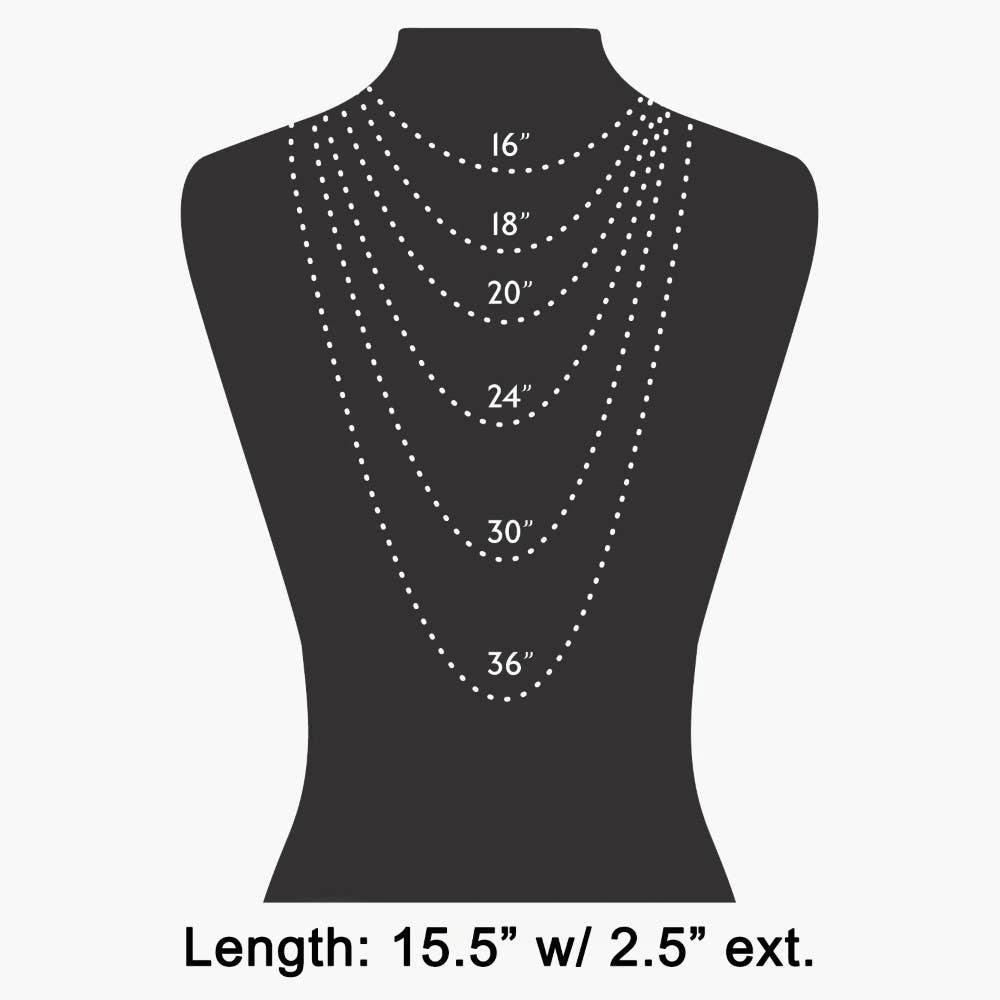 The Looks by Fame Accessories - Wholesale Pendant/Charm Necklace - Semi Precious Stone Beaded Necklace4