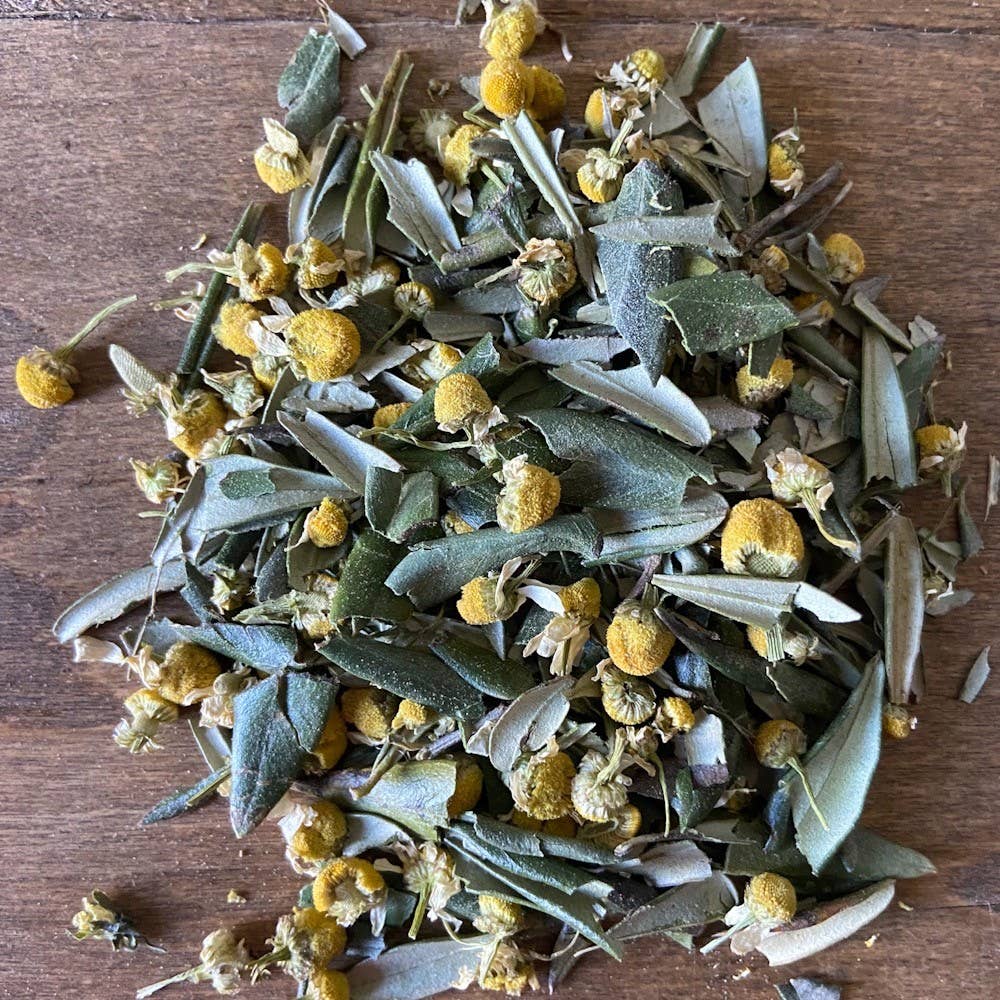 Azienda Agricola Picinni Leopardi - Vendita all'ingrosso Tisane salutari e depurative - Nocturna - Tisana di foglie d'olivo, fiori di camomilla 50 g1