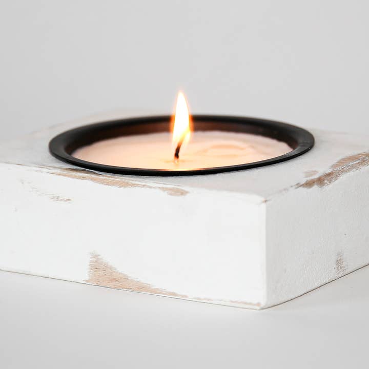 Forever Green Art – wholesale Burkljus – 100% soja trä ost mögel hand hällde ljus - 1 hål