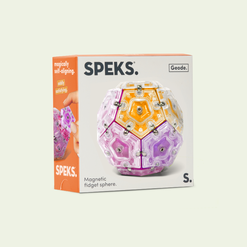 Speks - Wholesale Fidget Toy - Kids - Geode Single Color Case Pack21