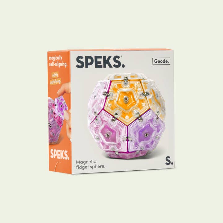 Speks - Wholesale Fidget Toy - Kids - Geode Single Color Case Pack21