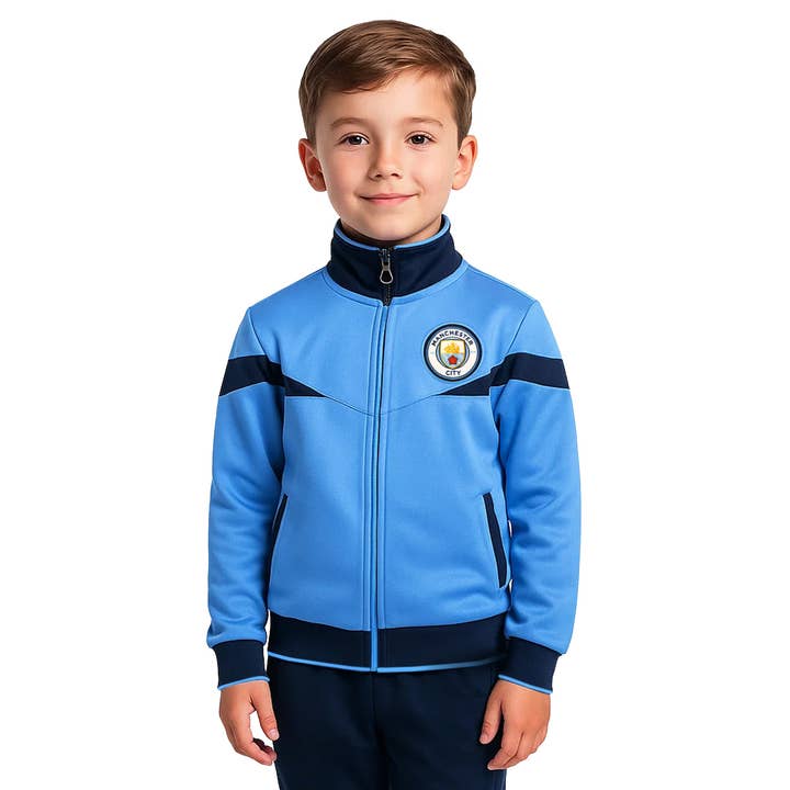 Manchester City FC Track Jacket - MC39TJ-2 for wholesale by Icon Sports