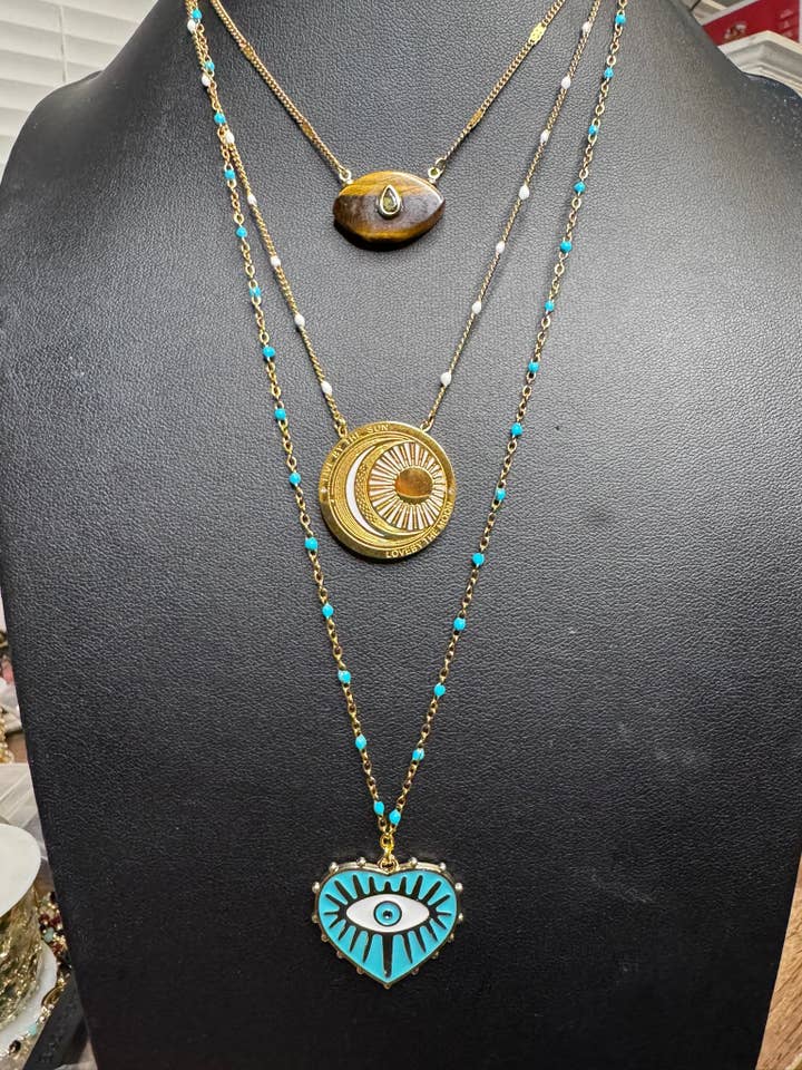 Coração de Olhos Azuis por atacado de BeadnikRow