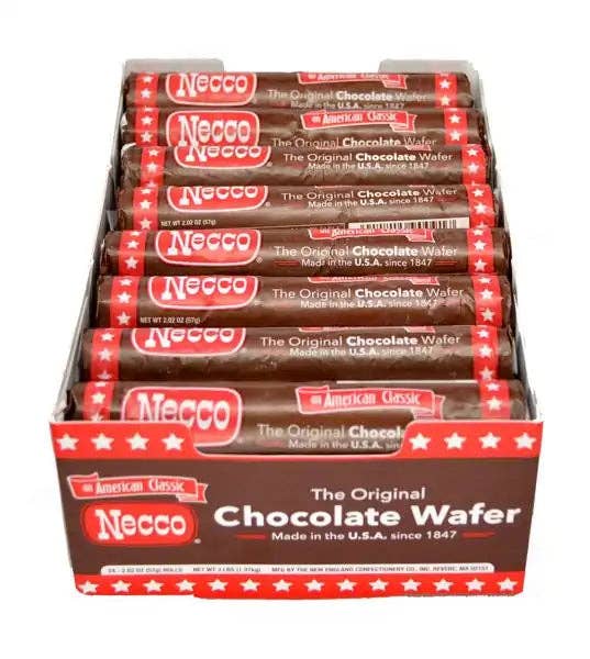 I Got Your Candy - Vente Barre chocolatée - Gaufrettes au chocolat Spangler Necco en rouleau 2 oz - 24 carats1