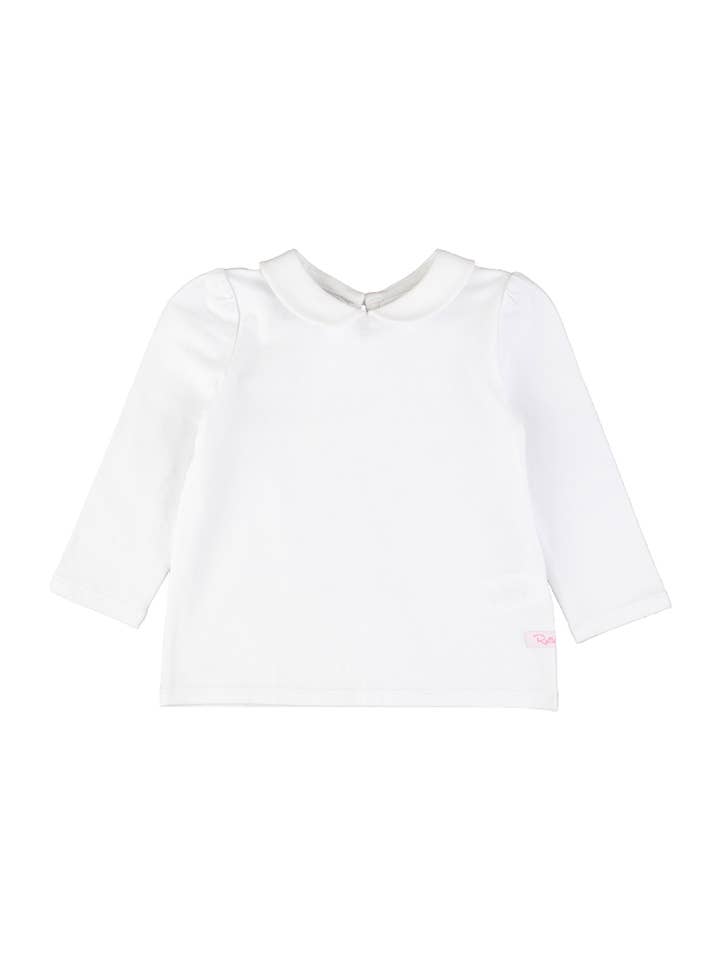 Girls White Peter Pan Collar Long Sleeve Top
for wholesale on Faire