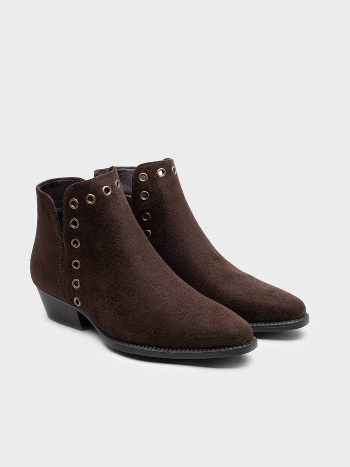 CEREZA - Wholesale Boots - Unisex - WESTERN STUDDED ANKLE BOOT6