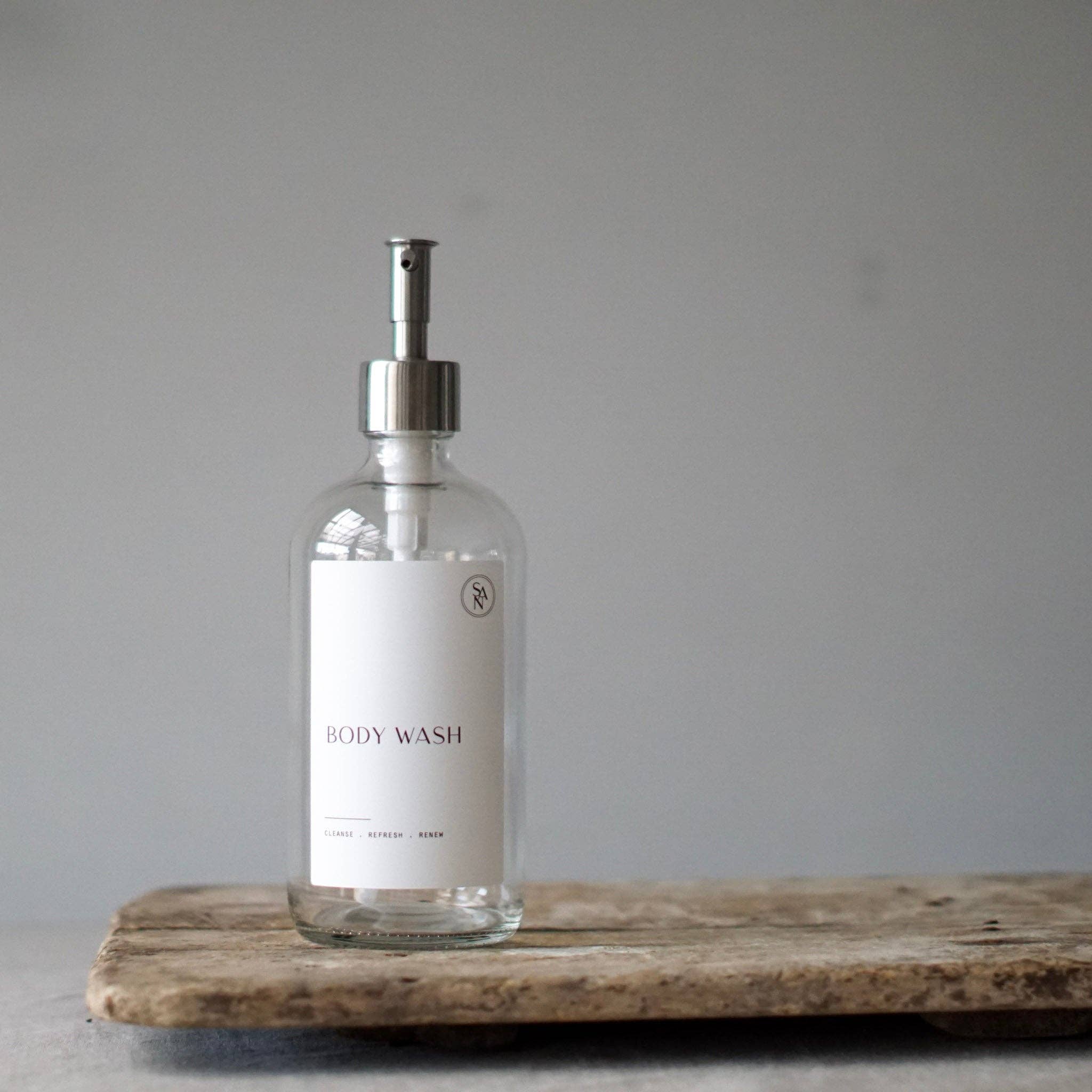 So At Nature - Wholesale Soap Dispenser - Luxury Clear Body Wash, Shampoo and Conditioner Dispenser Set - So At Nature4