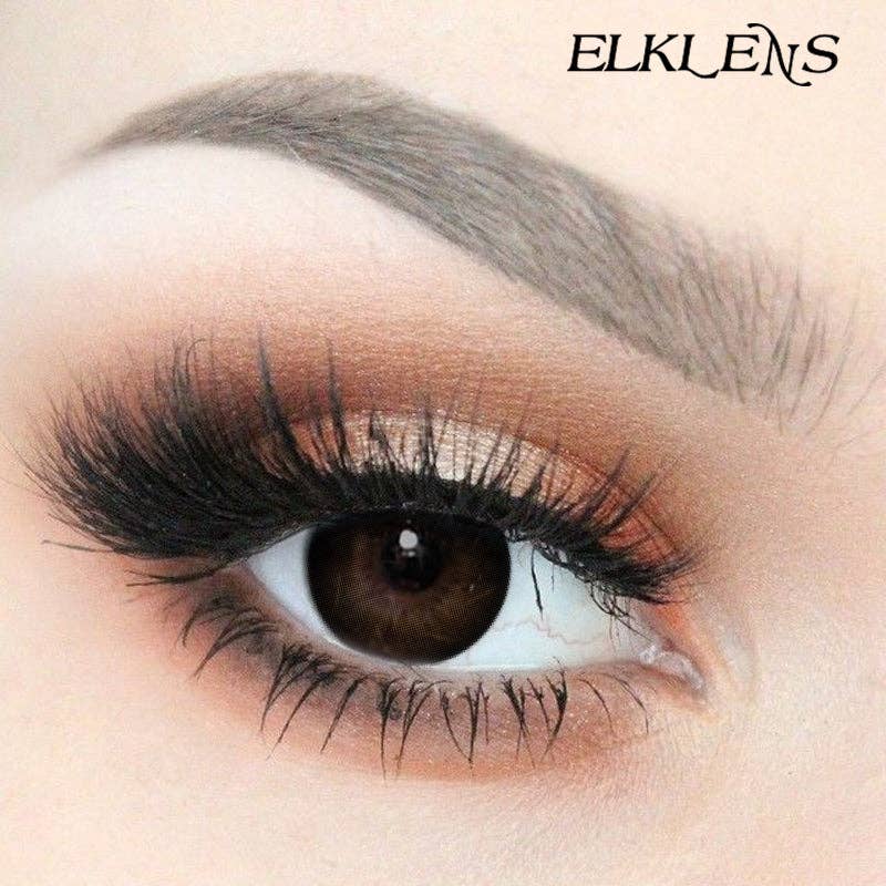 ELKLENS – wholesale Contact lenses – ELKLENS Cotton Black Prescription Colored Contact Lenses1