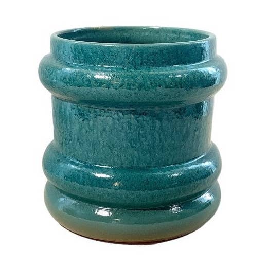 Adagio pot reactive green for wholesale by Ceramics Limburg