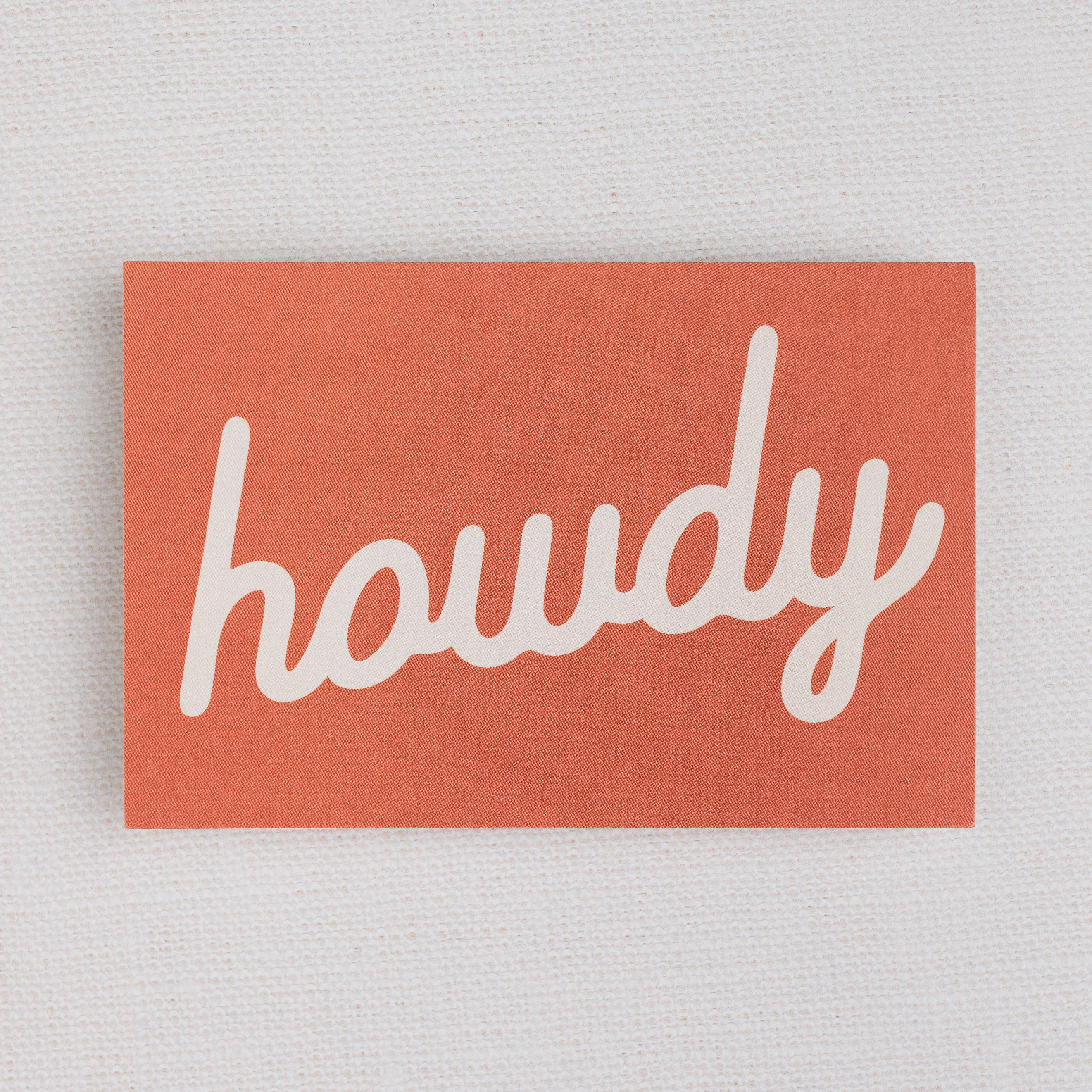 Morgan Lacey Hart - Wholesale Postcard - Howdy Postcards0