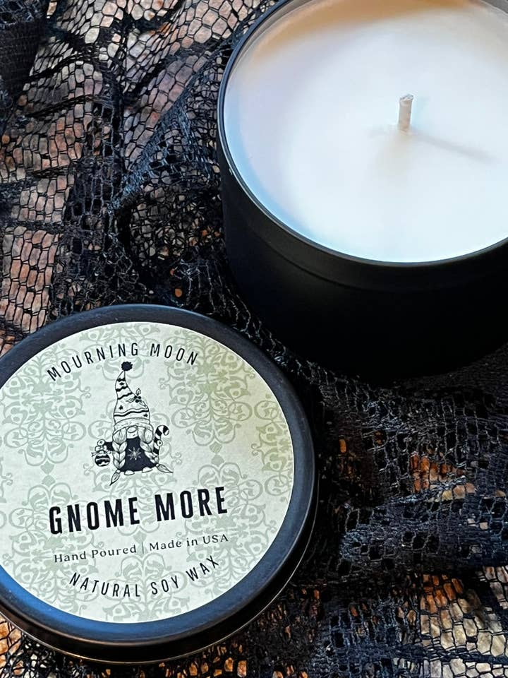Gnome More Soy Candle for wholesale by Mourning Moon Candles