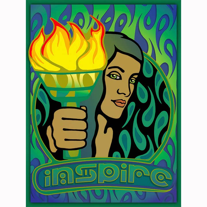 Inspire — Epic 5-Foot Canvas for wholesale by Carolyn Ferris Art