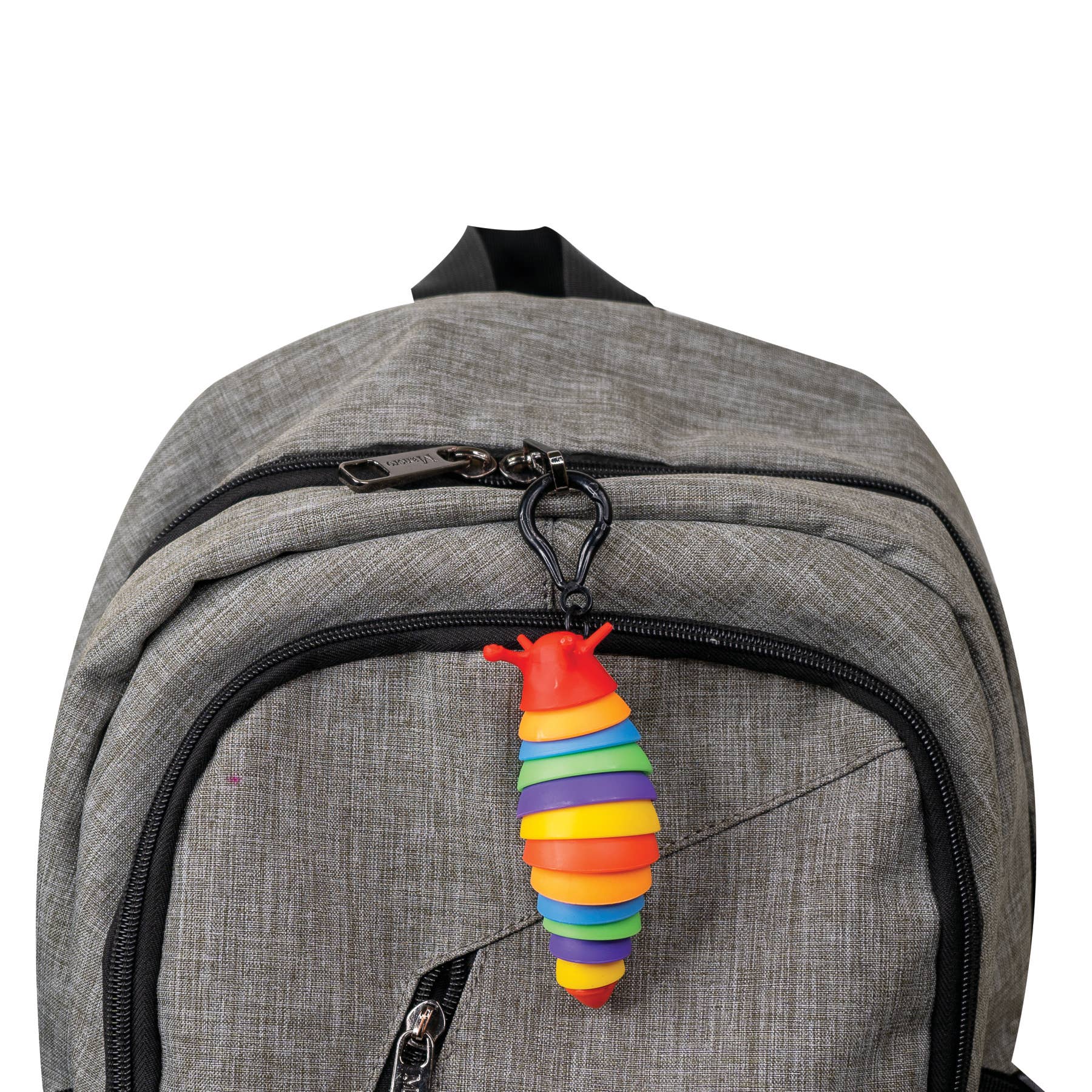 Geddes – wholesale Keychain – Child – FIDGET SLUG BACKPACK BUDDY/KEY CHAIN   24/TUB6