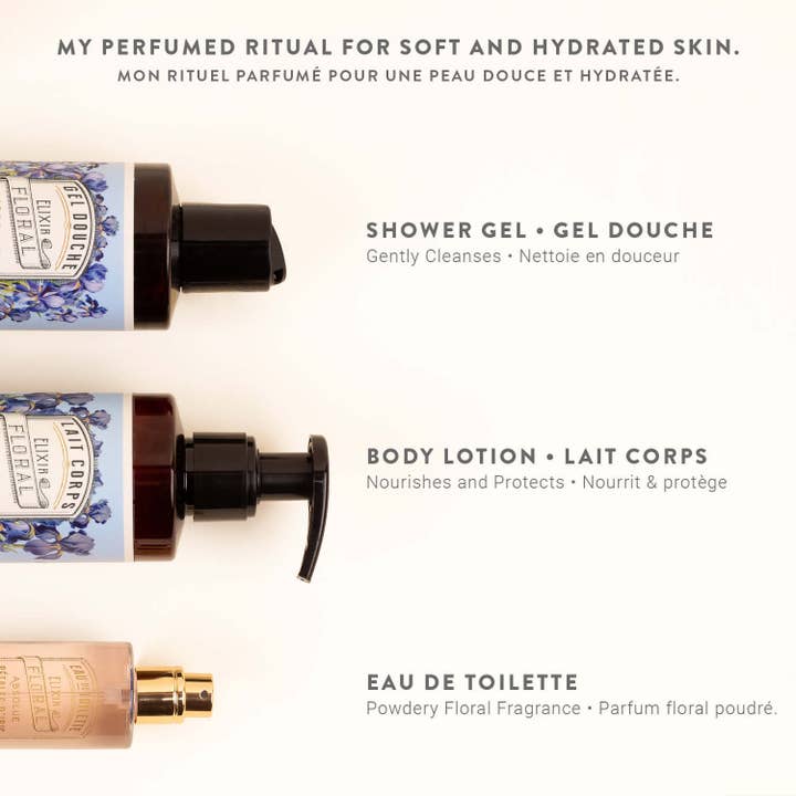 Panier Des Sens - Wholesale Body Cream/Lotion - Body Milk 250 ml | Iris Petals6