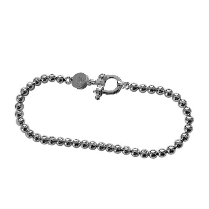 Cavas  gioielli - Wholesale Link & Chain Bracelet - Unisex silver bracelet made up of many balls1