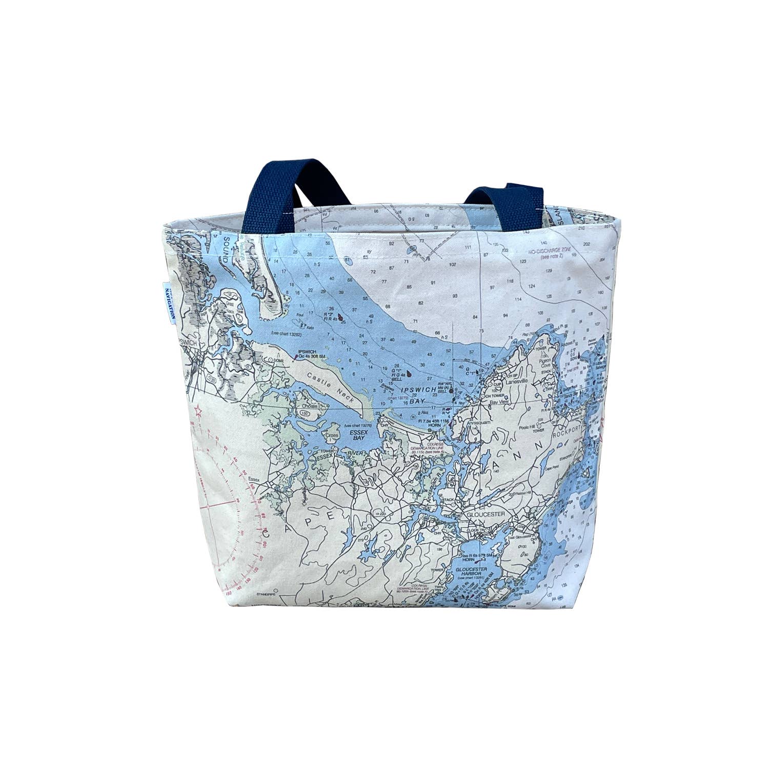 Not for Navigation - Wholesale Tote Bag - Women's - Classic Custom Tote — Personalized Nautical Map or Location 6
