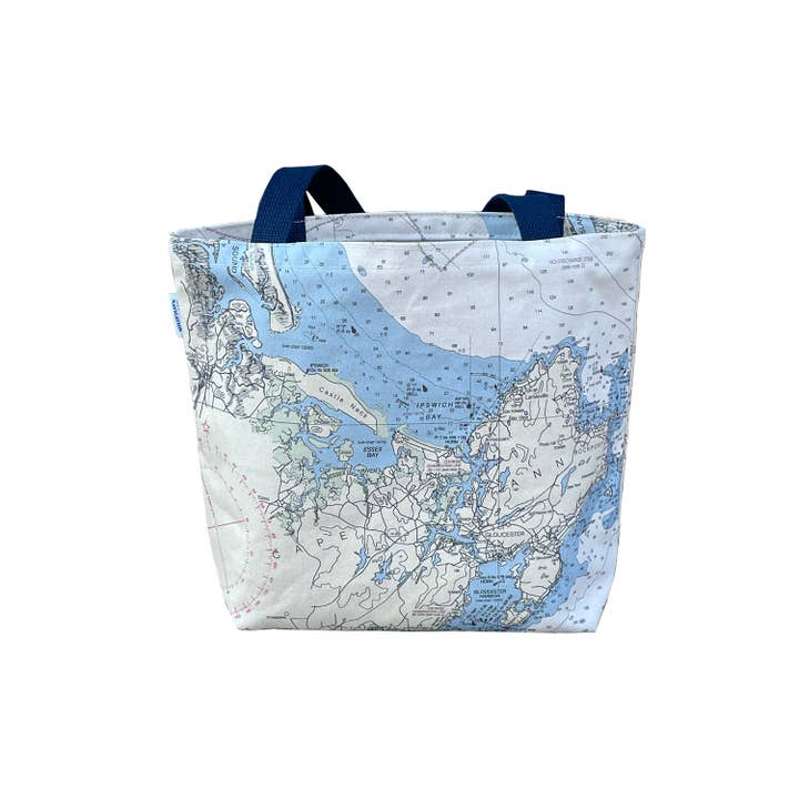 Not for Navigation - Wholesale Tote Bag - Women's - Classic Custom Tote — Personalized Nautical Map or Location 6