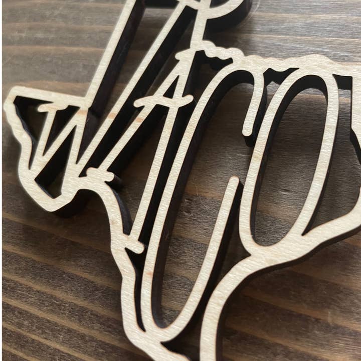 Made by One32 - Wholesale Ornament - Waco, Texas Ornament1